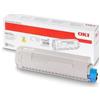 N/A OKI MC853 GIALLO ORIGINALE 45862837 TONER PER OKI MC853,MC873,MC883 CAPACITA' 7.