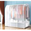 BALAMLB Big Copertura Protettiva Antipolvere copri appendiabiti Copertura Protettiva Antipolvere Per Stand Appendiabiti,Copri Abiti Trasparente Traslucido B,100x75x150cm
