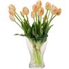 cn-Knight - 20 tulipani artificiali, steli di tulipo da 16 pollici al tatto realistico con foglie finte, tulipi e boccioli finti per centrotavola e ornamento per la casa, mazzo per matrimonio
