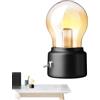 Generico Lampadina USB, lampadina notturna da scrivania - Lampadina LED ricaricabile - trasparente, illuminazione innovativa per bar, soggiorno, camera da, sala studio, cameretta dei bambini