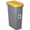 Stefanplast Pattumiera, Giallo, 25 lt