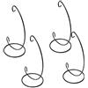 Lotoys - Supporto per ornamenti, 4 pezzi in ferro, espositore con gancio per appendere sfere di vetro, terrario, sfera della strega, ornamento natalizio e per matrimoni a casa