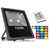 EACH ITALY FARO LED 100W RGB MULTICOLORE GIOCHI DI LUCE CON TELECOMANDO FARETTO ILLUMINAZIONE CW574