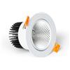 LEDKIA LIGHTING Downlight LED 12W Circolare COB CRI90 Foro Ø 90mm No Flicker 5000K Bianco Freddo
