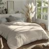 Zelesta Royalbed Piumone 2-in-1 Letto Singolo 140×200 cm - Trapunta e Piumino Reversibile 4 Stagioni, Lavabile 60°, Anallergico, Morbido, Leggero, Premium (Sand Beach, 240x200 cm)
