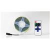 SmartLightMax Striscia LED COB da 3 metri, bianco caldo, 3000 K, telecomando con luminosità dimmerabile, kit di illuminazione COB senza soluzione di continuità, include controller wireless e connettore di