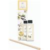 ipuro Soft Vanilla - Ricarica di profumo per ambienti con vaniglia fine - Olio profumato Refill con bastoncini profumati - Diffusore di profumo per ambienti - Bottiglia di ricarica 200 ml - Profumo