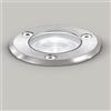 Gea Led Faretto Incasso Acciaio Gea Led Shally Ip67 Modulo Led 1w Incasso Terra Tondo Calpestabile Esterno, luce calda