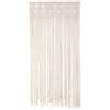 YJDOORPLAY Tenda in macramè per porta, arazzo per matrimoni, decorazione bohémien, da appendere alla parete, divisorio per finestra, arco, sfondo per feste, decorazione per la casa, 95 x 180 cm, beige