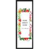 MG Design Cornice 35 x 100 cm - colore Nero, in legno, con vetro acrilico - da appendere in verticale o in orizzontale, senza sfondo, per foto, poster, puzzle