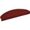 vidaXL 15x Tappetini Autoadesivi per Scale 65x21x4 cm Rosso Passatoia Stuoino