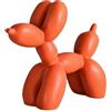 NAFEIMILUN Scultura A Forma Di Cane Palloncino Decorazione In Resina Per MobiliTV Librerie Decorazioni Per La Casa Arancione 9 * 3.5 * 7.5cm