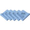 Vileda Professional, Panno PurMicro Active, Blu, 5u, Microfibra alte prestazioni, Rivestimento PUR, Antimacchia superfici lisce, Vetro e Inox, Alta assorbenza, Durevole, Disponible 5 colori, 38x35cm