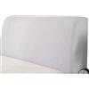 LUKKC Copertura Testiera Letto Copri Testiera Letto Matrimoniale/Una Piazza E Mezza/Singolo Fodera Testata Letto 140/150/160/180CM Elastica Bianco Nero Beige Verde Protezione Copritestiera Letto