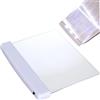REGAPOG Lampada Da Lettura Per Leggere A Letto, Lampada Portatile Per Leggere Le Pagine, Pannello Led Per Leggeres Le Pagine, Lampada Per La Cura Degli Occhi, Accessorio Per Libri,Portatile,Per La Notte