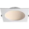 WIVA INCASSATO FISSO ELBA SQUARE 18W 3000K BIANCO #DWV01-41100136