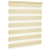 emmevi Tenda a Rullo Finestra Porta Interno Casa Ufficio Kit Montaggio Parete Telaio No Fori 120x180 Beige