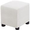 uyeoco Velluto Copri Pouf Quadrato Elasticizzato Copri Poggiapiedi Quadrato Pieghevole Copertura Dell'Ottomano con Fondo Elastico Sofa Protettore per Soggiorno (Color : #11, Size : 40x40 cm)