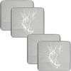 UWOBTN 1/2/4 Piezas Copri Cuscino Divano Esterni Impermeabile, Fodere per Seduta Patio con Cerniera Rimovibili Copriseduta per Interni ed Esterni, Patio, Giardino Mobili in Rattan(A4,50x50x5cm(4pcs))
