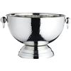 Bar Craft BarCraft Secchiello per Bottiglie di Champagne e Punch, Elegante Secchiello del Ghiaccio in Argento per Cocktail, Vino, Birra e Bevande Analcoliche 37 x 25 cm, Acciaio Inox