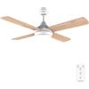 Cecotec Ventilatore da soffitto con luce EnergySilence Aero 4250 DC Fresh. 40 W, motore DC, diametro 42con 4 pale reversibili, luce LED, telecomando, timer, 6 velocità
