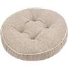 uyeoco Set di 4/2/1 Cuscini Rotondi per Sedie Cucina, 40x40/45x45 per Sedie da Pranzo,Esterno, Giardino, Cucina, Ufficio, Soggiorno(A6,1PCS_45X45CM)