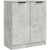vidaXL Credenza Grigio Cemento 60x30x70 cm in Legno Tecnico