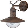 Rabalux 8271 - Lampada per esterni da parete in alluminio, grado IP44