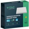 V-TAC Mini pannello LED - Samsung - Superficie retroilluminata - IP20 - Bianco - 6W - 660 lumen - 4000K