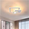 buybuy Lampadario LED 93W, Telecomando 2.4G, Luce Regolabile 5700lm BBLED027