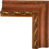 ITALIA CORNICI - Cornice per quadri da parete rettangolare, quadrata con o senza passepartout in legno (50 x 50 cm, Ciliegio)
