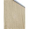 Home Tresor - Tenda Antimosche a Fili con Pallini Morbidi, Pannello Tenda Moschiera Antirumore per Porta Finestra, Decorazione e Divisorio Stanze (cm 120x220, Beige)