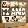 STAMPATEK Lampada Personalizzata Regali Per San Valentino Per Lui Lei - Lampada Led Luce Notturna Regalo Fidanzato, Compleanno, Moglie, Marito, Compagno Regalo Natale Originale, PlexMod6_DS2