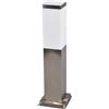 Lindby Lampada da esterni dimmerabile (Moderno) colore Grigio, in Acciaio Inox lampioncino paletto luminoso lampada viale lampione