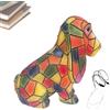 Generic Simpatica luce notturna a LED, a forma di animale, decorazione vintage per la casa, dipinta a mano, luce notturna colorata per cameretta dei bambini, soggiorno