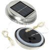 LOORGVEL Coperchi Per Luce Solare a Led Da Giardino 2 Pezzi Copertura Resistente in Materiale Pregiato Per Lanterne Fai Da Te Da Esterno, Facili Da Installare, Alimentazione Solare Ecologica