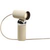 FLOS Bilboquet F0995017 lampada da tavolo regolabile direzionabile con bulbo e interruttore linen