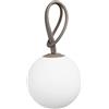 Fatboy® Bolleke Tortora | Lampada a Sospensione LED per interni ed esterni | Senza Fili | Ricaricabile con USB