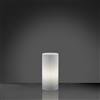 Linea Zero Lampada Da Tavolo 1 Luce In Polilux Bianco Made In Italy