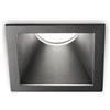 Ideal Lux GAME Faretto da incasso quadrato nero 8,4 cm 2700 K