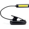 Easymate - Lampada da lettura ricaricabile a LED e con morsetto - lampada da tavolo - lampada a morsetto - lampada a LED - ricaricabile Micro USB incluso - 150 lumen