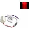 Kovalmax® Faretto a incasso punto luce led rosso trasformatore bianco p31