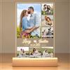Bulaient Lampada Personalizzata con Foto, Cornice Personalizzata, Cornice con Foto Personalizzatas, Quadro Personalizzato con Foto, Regalo Donna Compleanno, Regalo Anniversario per Lui e Lei