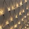 Self Import Agencies Fata luci 3x1,5m 320 LED bianco caldo, interno ed esterno, rete luminosa