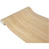 DecoMeister Pellicola Adesiva per Mobili 67,5x200 cm - Carta Adesiva Effetto Legno per Rivestimento Mobili Cucina e Tavoli - Pellicola Decorativa Lavabile e Impermeabile - Rovere Tropea Naturale