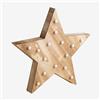 SKLUM Stella in legno con luci LED Lliva -