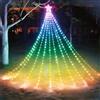 Aigostar Luci Albero di Natale Intelligenti RGBIC con Stelle, 2.5 m, 250 LED, Multimodalità Luci, Controllo tramite App e Telecomando, IP44, Timer Intelligente, per Interni ed Esterni