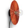 LEDKIA LIGHTING Applique da Parete Rafia Kanga Terracotta E27