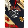 Memotak - Pallina Natale Famiglia | Decorazioni personalizzate famiglia Animali Cane Gatto NASCITA Pallina di Natale in plexiglass rifinita a mano con Fiocco Tartan e cordino (Nascita)