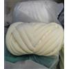 OPica 1000g Super Velluto Grosso Filato Spesso Ingombrante Filo Gigante Sacchetto Bianco per Le Mani di Lavoro A Maglia Fai da Te Braccio Morbido Grande Coperta Tappeto Sfere